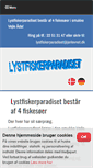 Mobile Screenshot of lystfiskerparadiset.dk